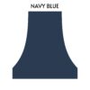 Curved Heritage Range Hood - White - Navy Blue - +$400