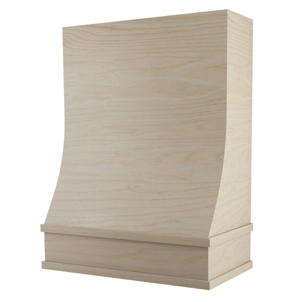 Canopy Full Maple Trimmed Range Hood