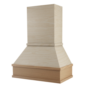 Chimney Maple / White Oak Trimmed Range Hood