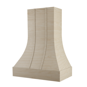 Heritage Full Maple Trimless Strap Range Hood
