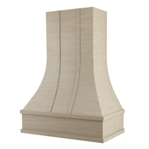 Heritage Full Maple Trimmed Strap Range Hood