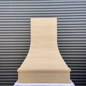 Heritage Full White Oak Trimmed Range Hood